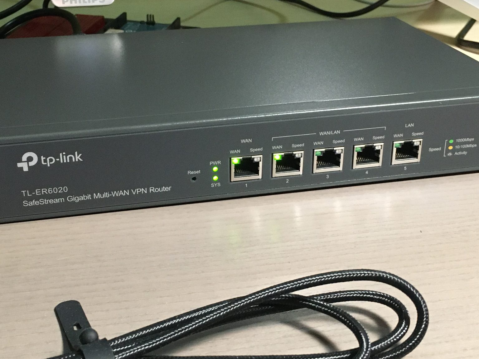 Load balancing and redundant Internet connection using TP-Link